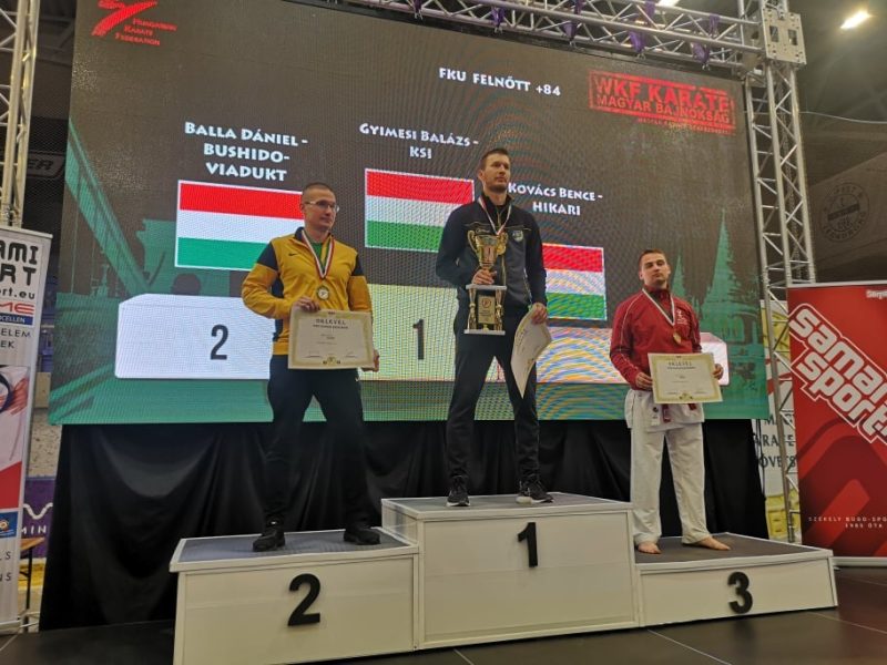 2 aranyérem a WKF Karate Magyar Bajnokságon 🏆🥋